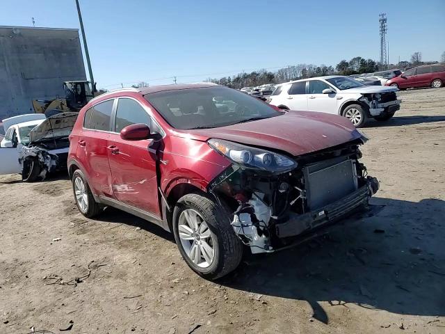 2017 KIA Sportage VIN KNDPMCAC8H7287166 Copart auction photo, front end / side damage thumbnail 12