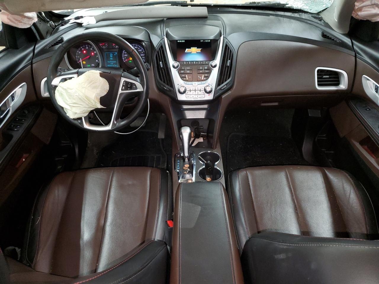 2012 Chevrolet Equinox VIN 2GNFLPE59C6309516 Copart auction photo, front end / undercarriage damage thumbnail 8