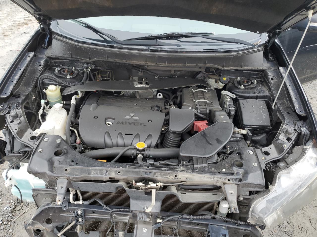 2012 Mitsubishi Outlander VIN JA4AS3AWXCU016958 Copart auction photo, front end damage thumbnail 12