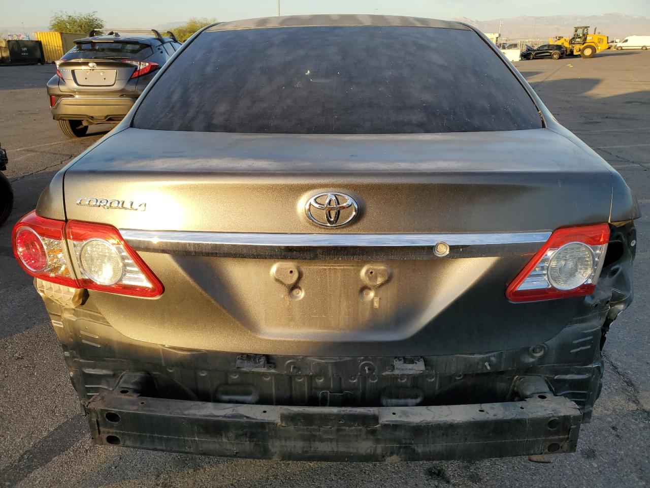 2012 Toyota Corolla VIN 2T1BU4EE5CC811795 Copart auction photo, rear end / side damage thumbnail 6