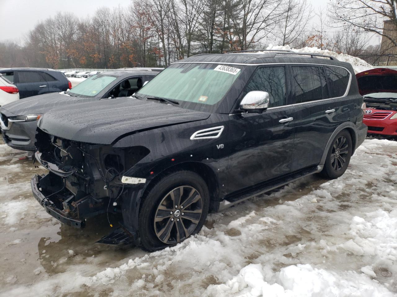 2017 Nissan Armada VIN JN8AY2NC8H9500575