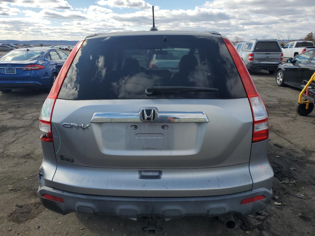 2007 Honda CR-V VIN JHLRE48737C087762 Copart auction photo, rear end damage thumbnail 6