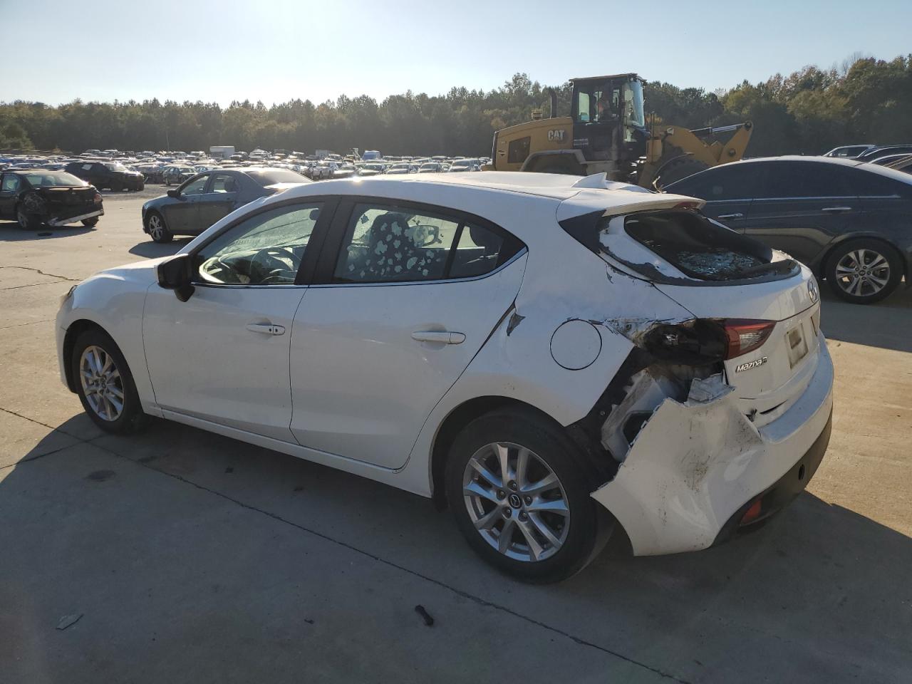 2014 Mazda 3 VIN JM1BM1L72E1192096 Copart auction photo, hail / front end damage thumbnail 2