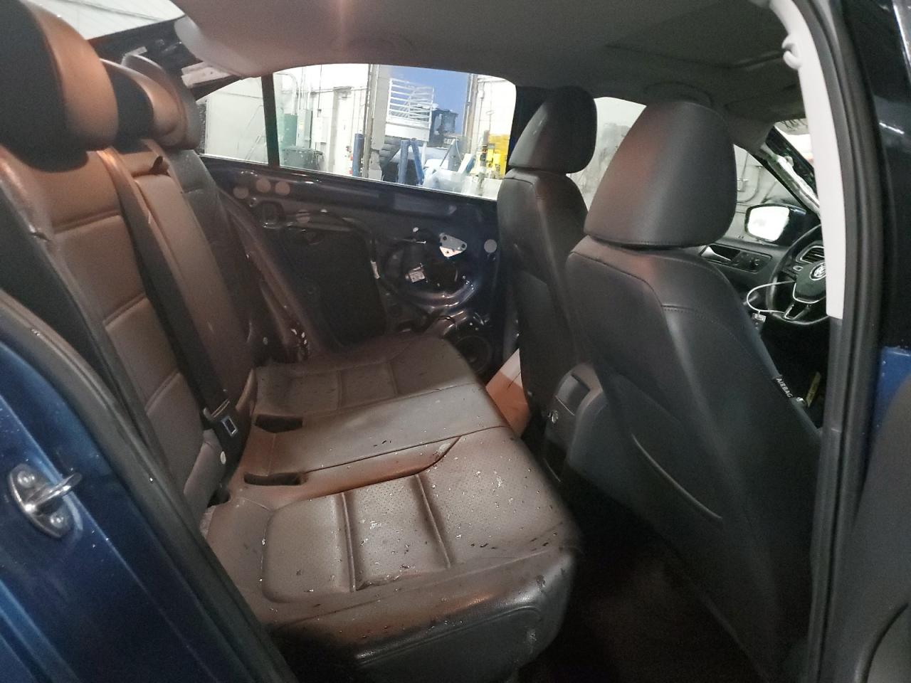 2015 Volkswagen Jetta VIN 3VWD07AJ2FM256757 Copart auction photo, rear end / side damage thumbnail 10