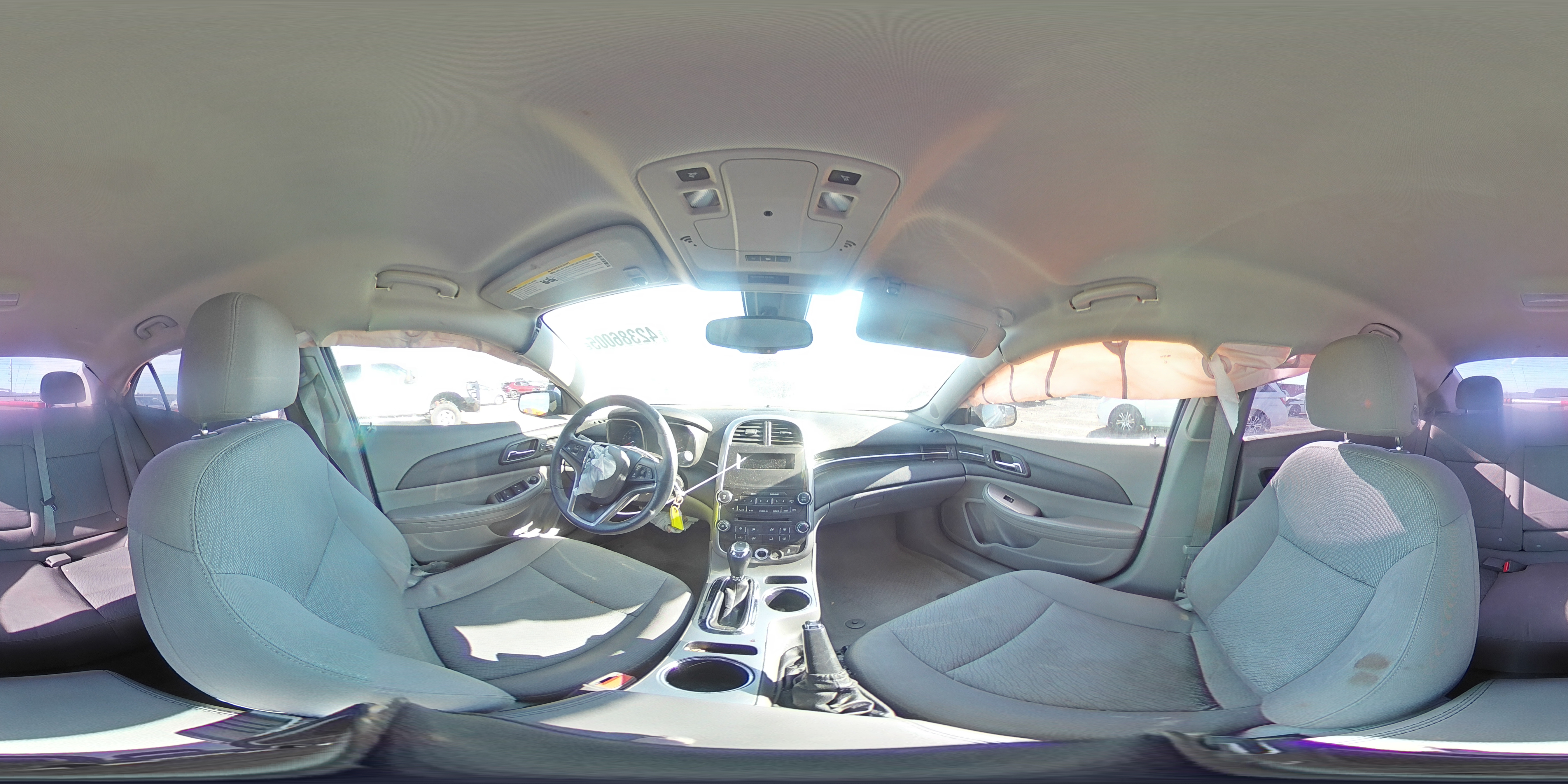 2014 Chevrolet Malibu VIN 1G11B5SL3EF247187 Copart auction photo, front end / frame damage damage thumbnail 12