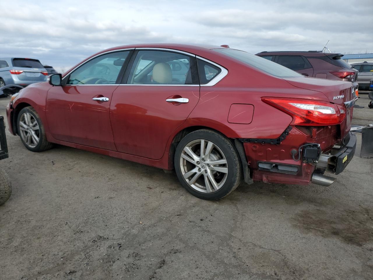2016 Nissan Altima VIN 1N4BL3AP0GC125365 Copart auction photo, rear end / front end damage thumbnail 2