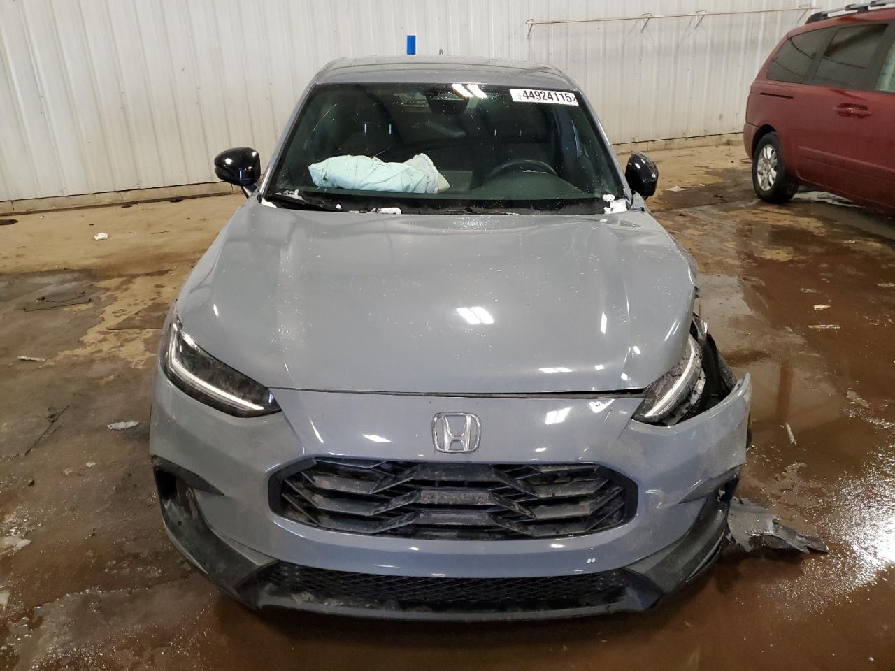 2023 Honda HR-V VIN 3CZRZ2H52PM724797 Copart auction photo, front end / side damage thumbnail 5