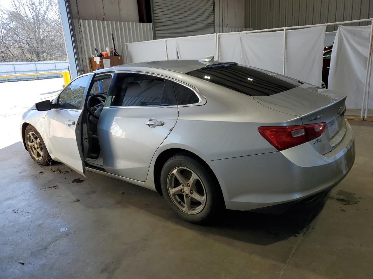 2016 Chevrolet Malibu VIN 1G1ZB5ST6GF187508 Copart auction photo, front end / side damage thumbnail 2