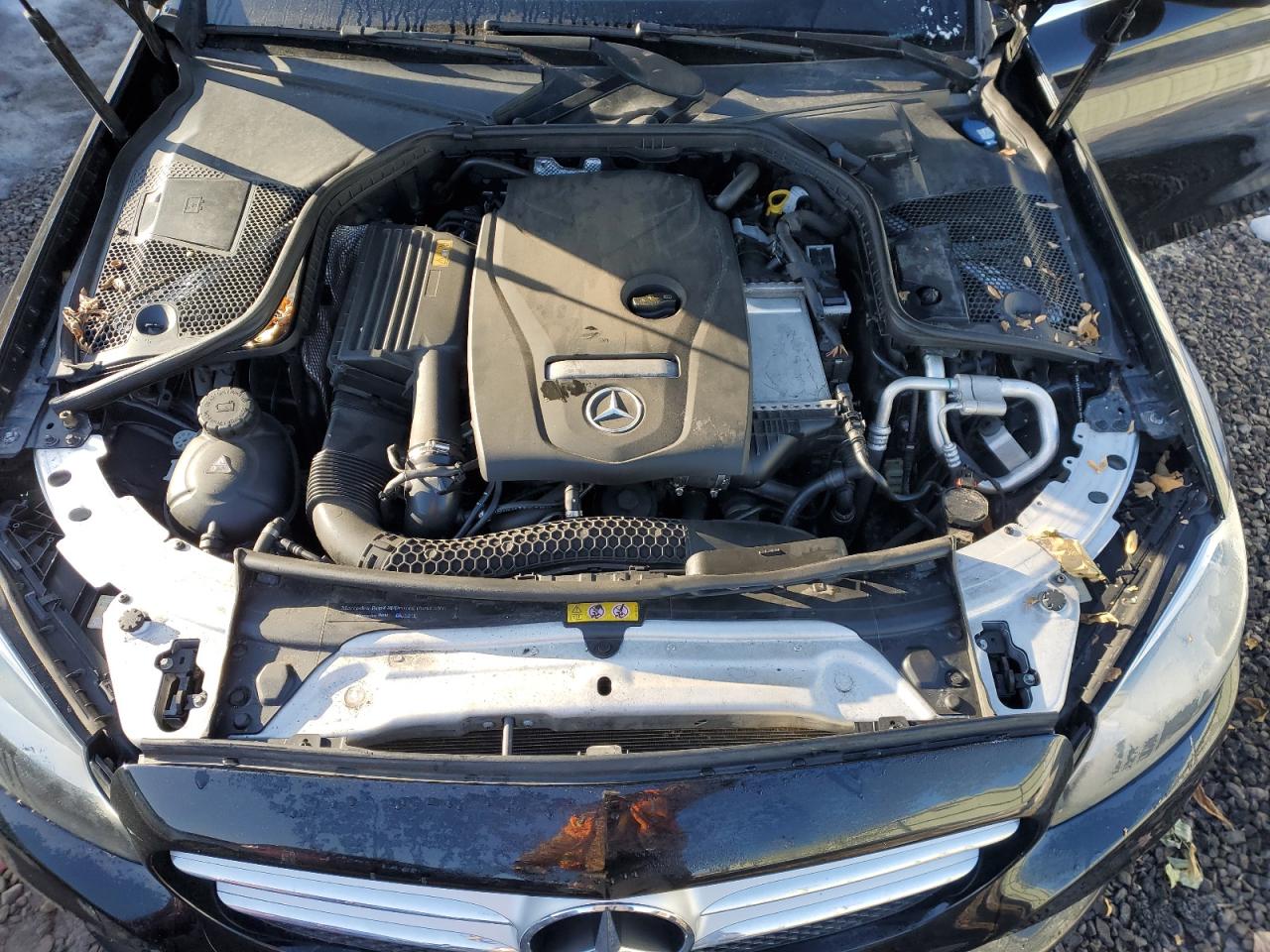 2018 Mercedes-Benz C-klasse VIN 55SWF4KB1JU251156 Copart auction photo, side damage thumbnail 11