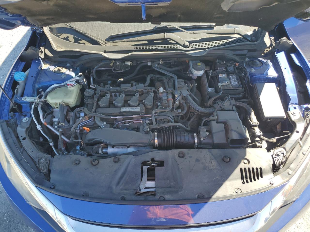 2017 Honda Civic VIN 19XFC1F3XHE203912 Copart auction photo, rear end damage thumbnail 11