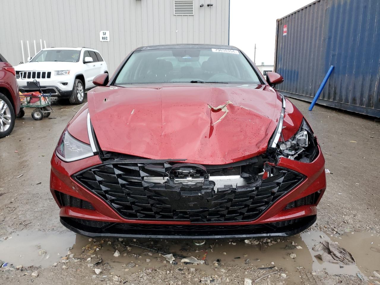 2023 Hyundai Sonata VIN KMHL14JA0PA344131 Copart auction photo, front end damage thumbnail 5