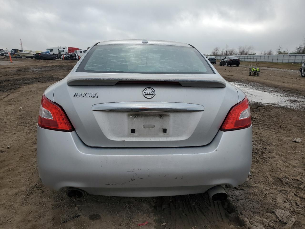 2010 Nissan Maxima VIN 1N4AA5AP0AC861128 Copart auction photo, front end / side damage thumbnail 6