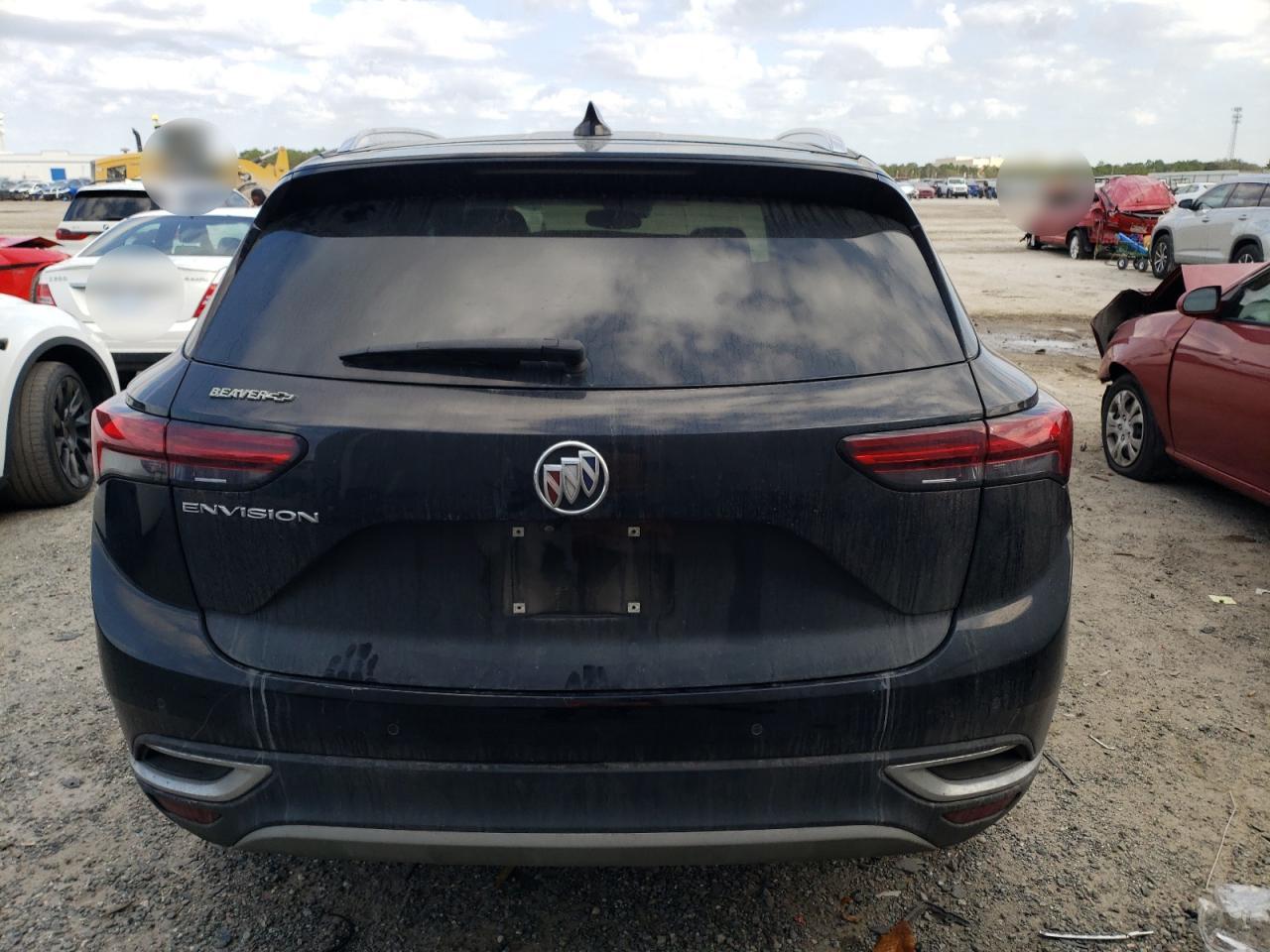 2021 Buick Envision VIN LRBAZLR48MD063216 Copart auction photo, front end damage thumbnail 6
