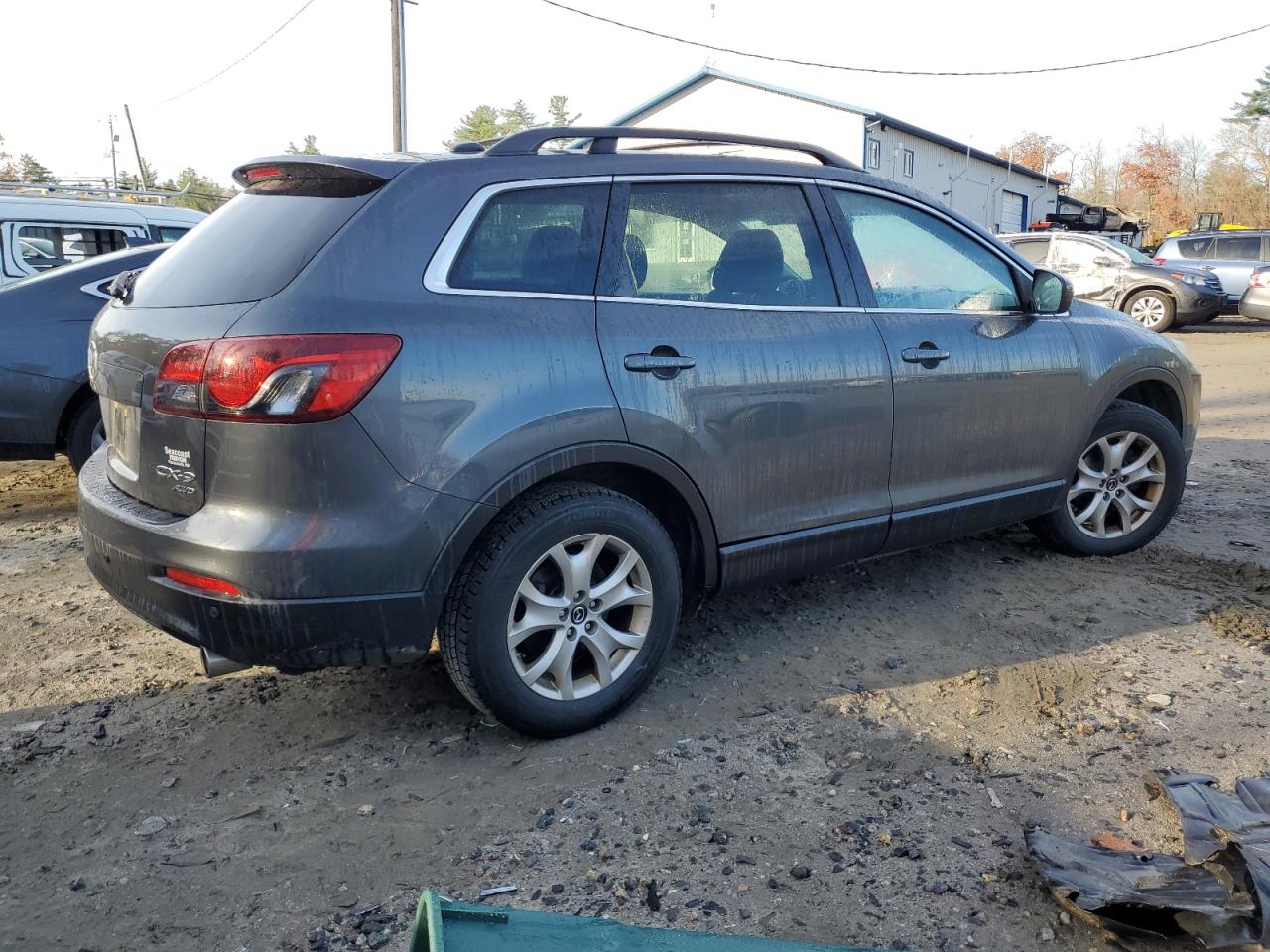 2014 Mazda CX-9 VIN JM3TB3CVXE0429838 Copart auction photo, normal wear / minor dent/scratches damage thumbnail 3