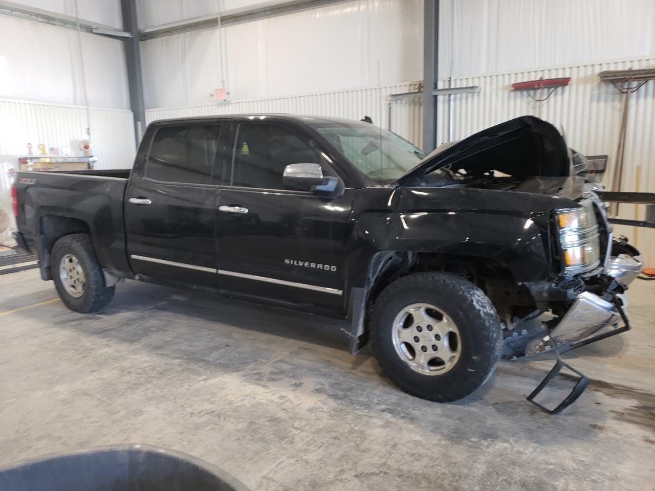 2014 Chevrolet Silverado VIN 3GCUKSEC1EG506482 Copart auction photo, front end / rear end damage thumbnail 4