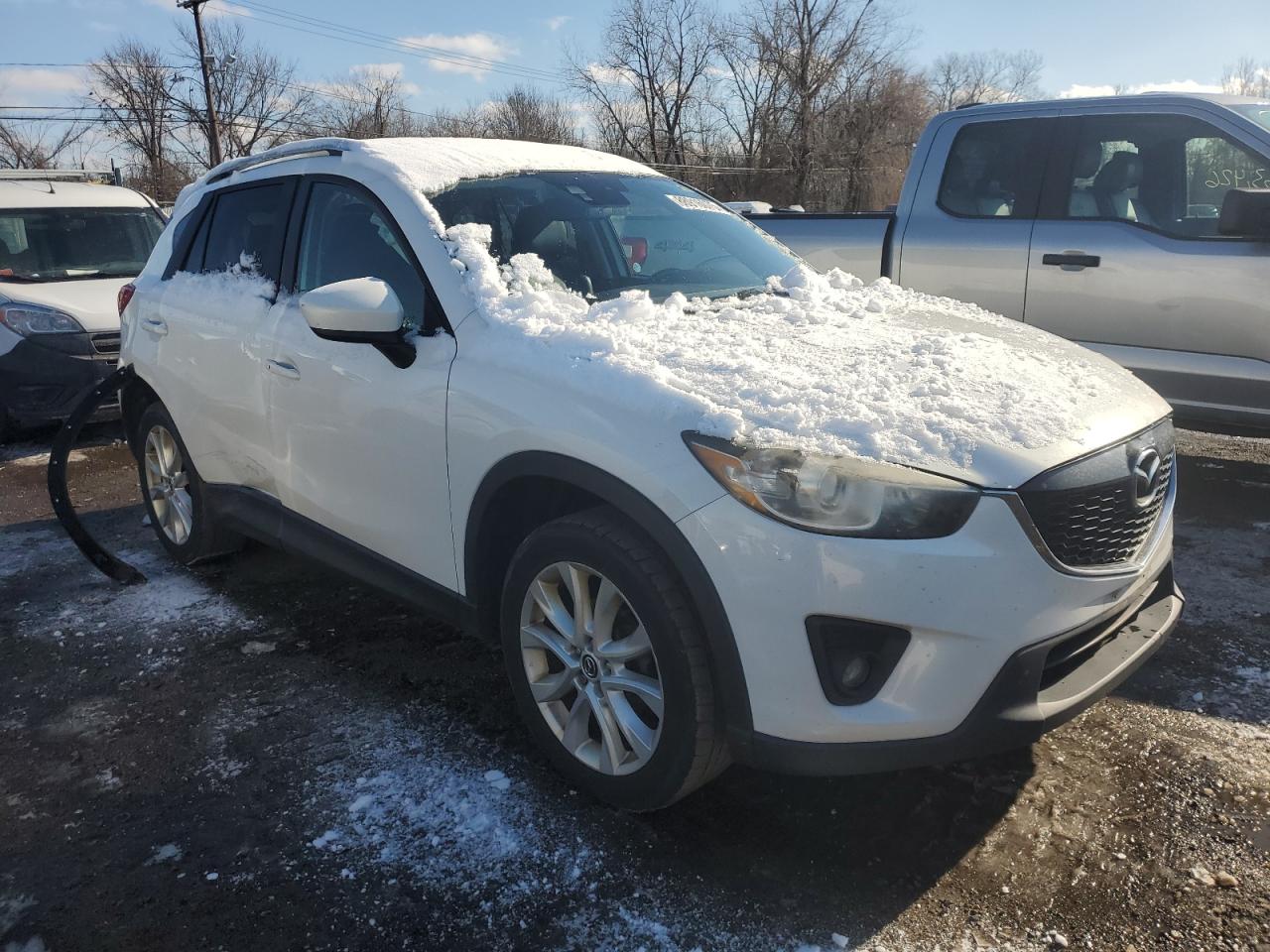 2014 Mazda CX-5 VIN JM3KE4DY4E0356953 Copart auction photo, side damage thumbnail 4