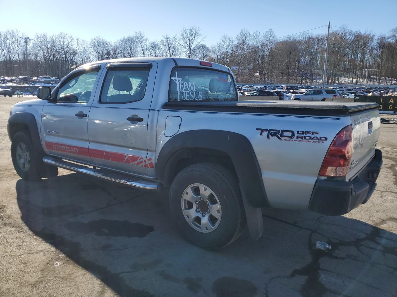2008 Toyota Tacoma VIN 3TMJU62N38M067303 Copart auction photo, side / minor dent/scratches damage thumbnail 2