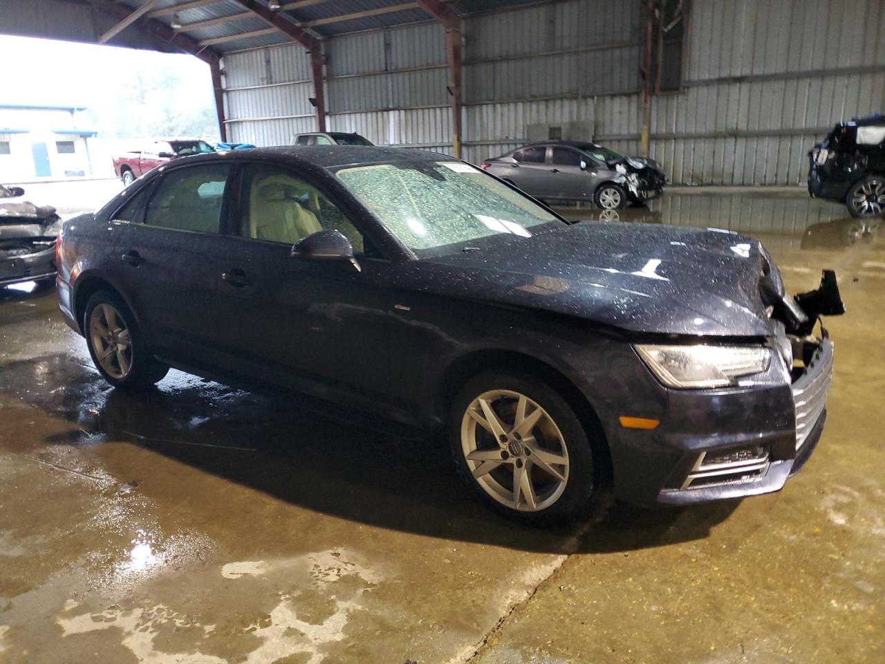 2018 Audi A4 VIN WAUKMAF45JA206064 Copart auction photo, front end damage thumbnail 4