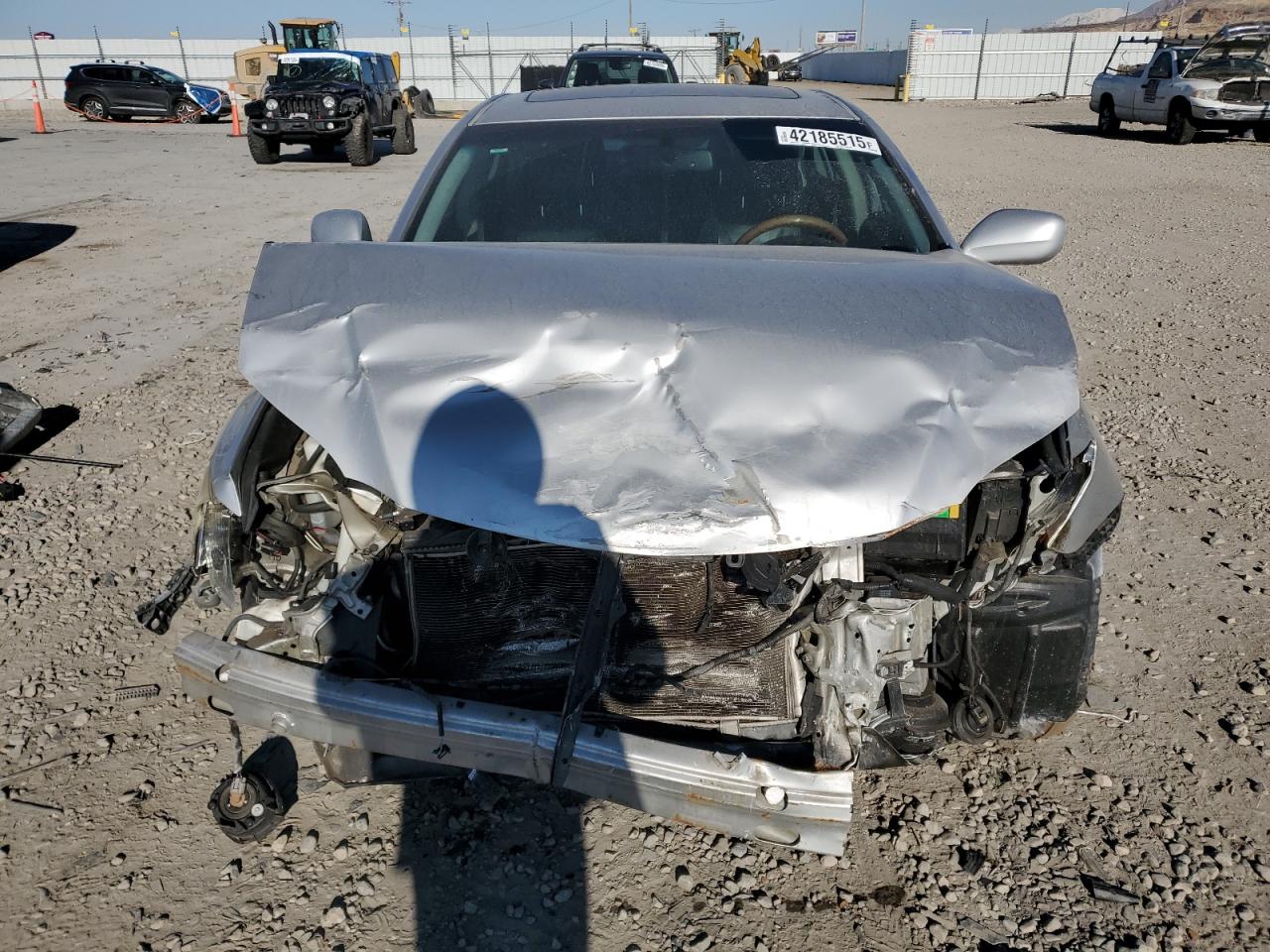2007 Lexus ES VIN JTHBJ46G172028081 Copart auction photo, front end damage thumbnail 5