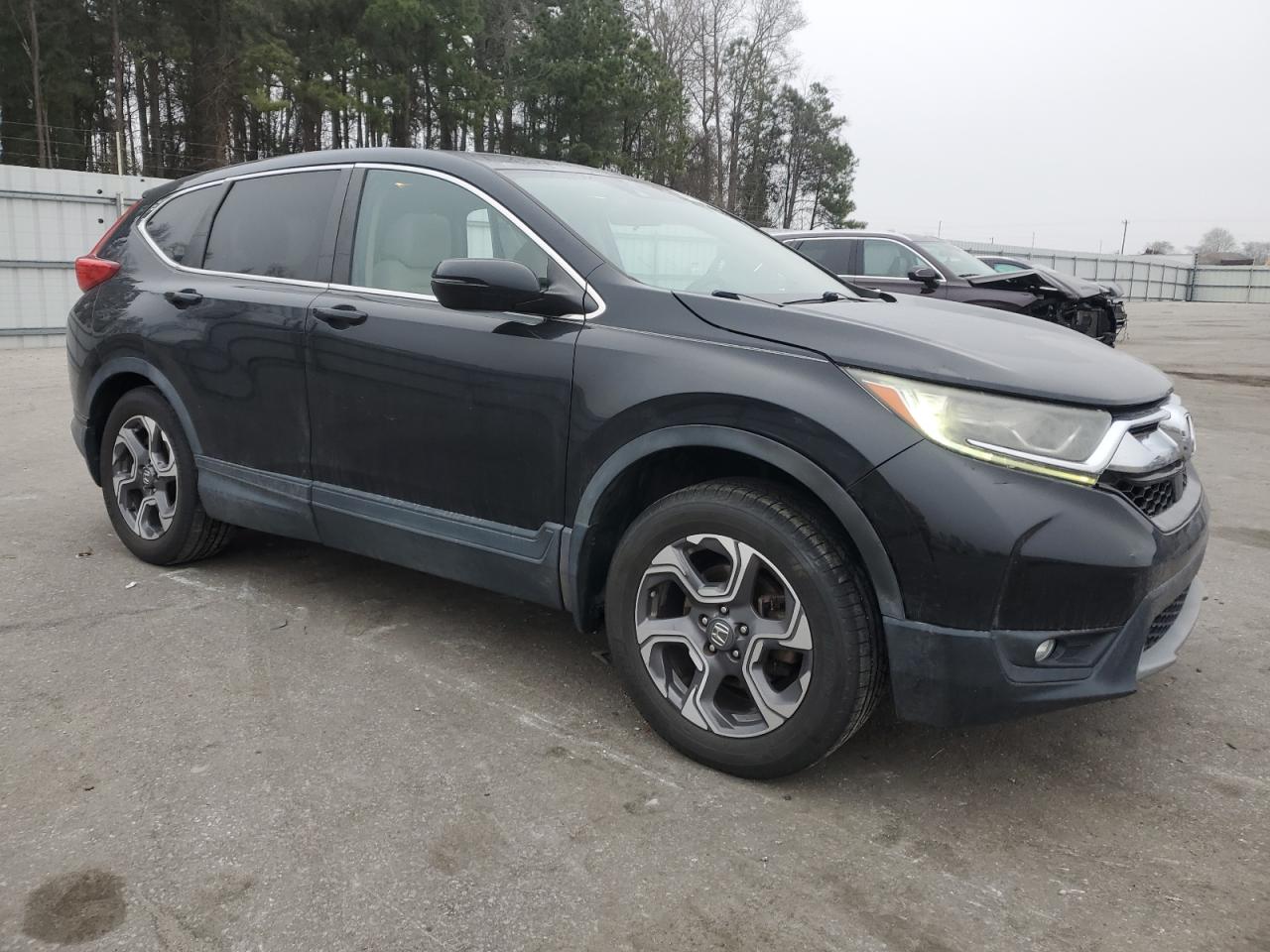 2017 Honda CR-V VIN 5J6RW2H57HL030912 Copart auction photo, rear end / side damage thumbnail 4