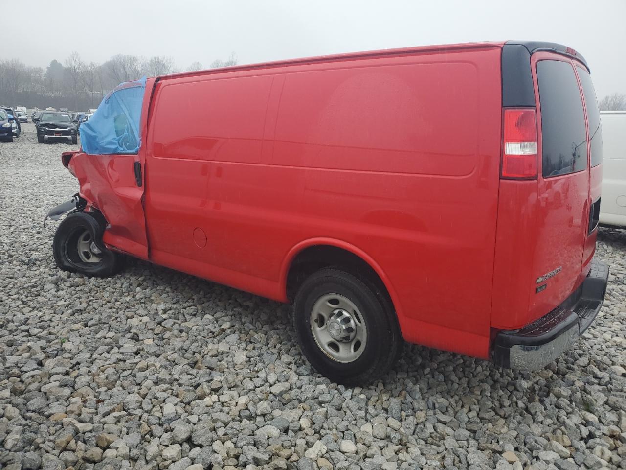 2017 Chevrolet Express VIN 1GCWGAFF2H1135249 Copart auction photo, front end / mechanical damage thumbnail 2