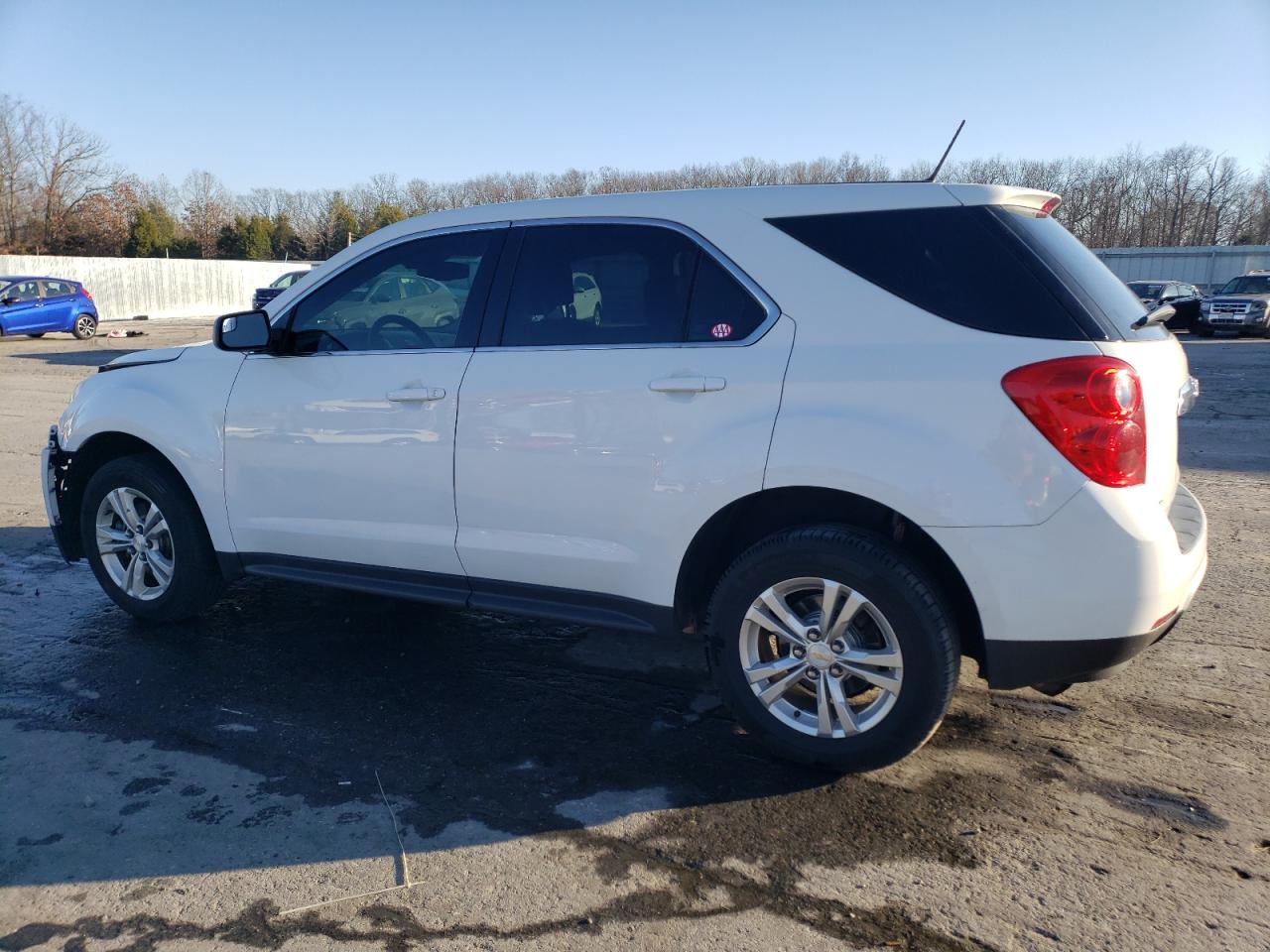 2014 Chevrolet Equinox VIN 2GNALAEK7E6352283 Copart auction photo, front end damage thumbnail 2