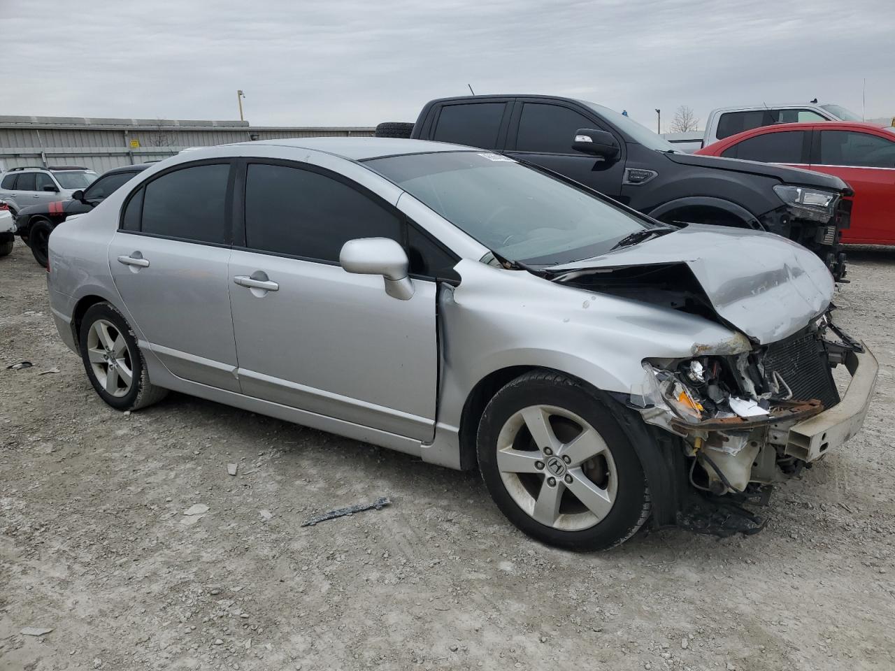 2011 Honda Civic VIN 19XFA1F69BE044310 Copart auction photo, front end damage thumbnail 4