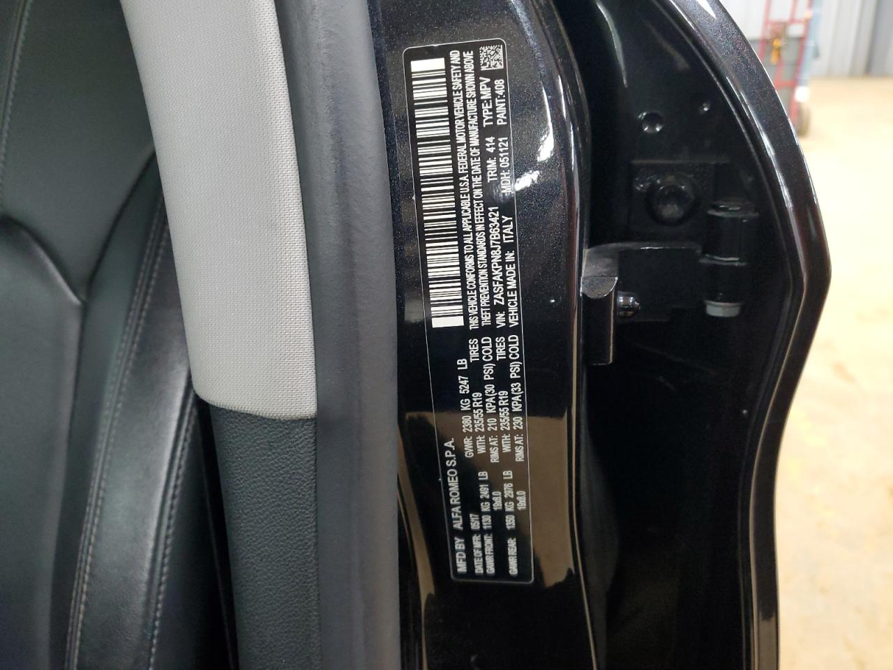 2018 Alfa Romeo Stelvio VIN ZASFAKPN8J7B63421 Copart auction photo, front end damage thumbnail 13