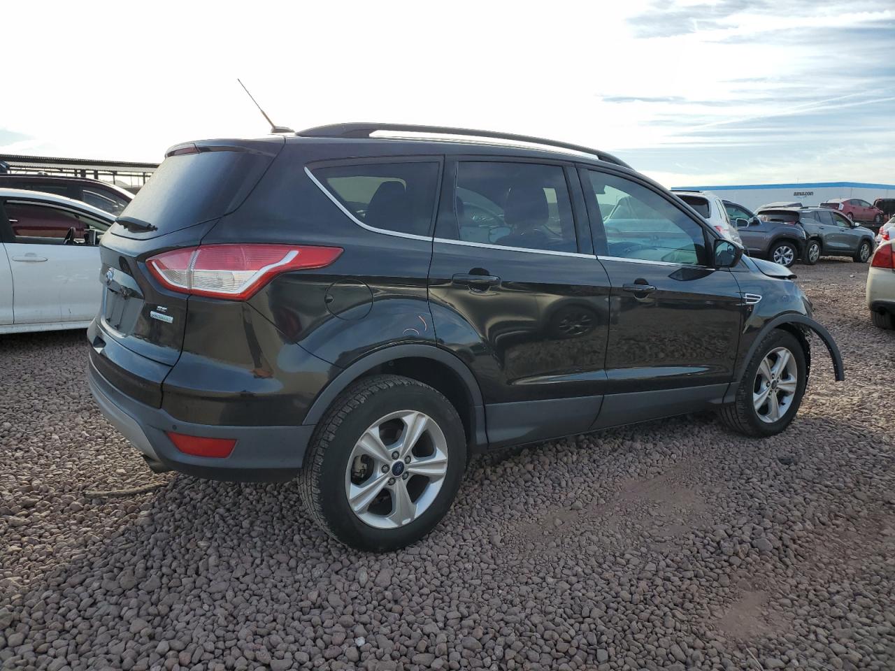 2015 Ford Escape VIN 1FMCU0GX6FUB08866 Copart auction photo, front end / side damage thumbnail 3