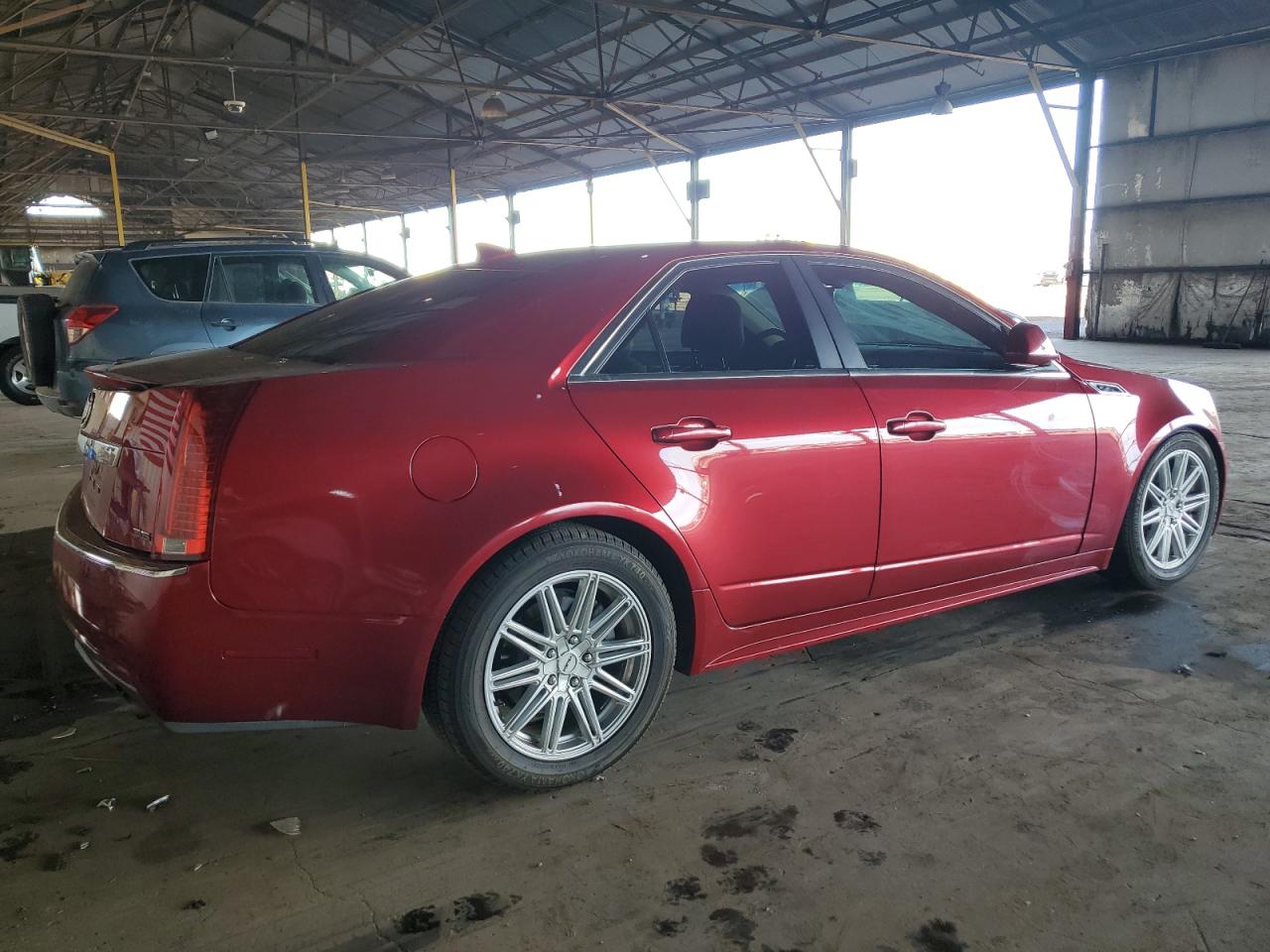 2012 Cadillac CTS VIN 1G6DJ5E31C0141102 Copart auction photo, minor dent/scratches damage thumbnail 3