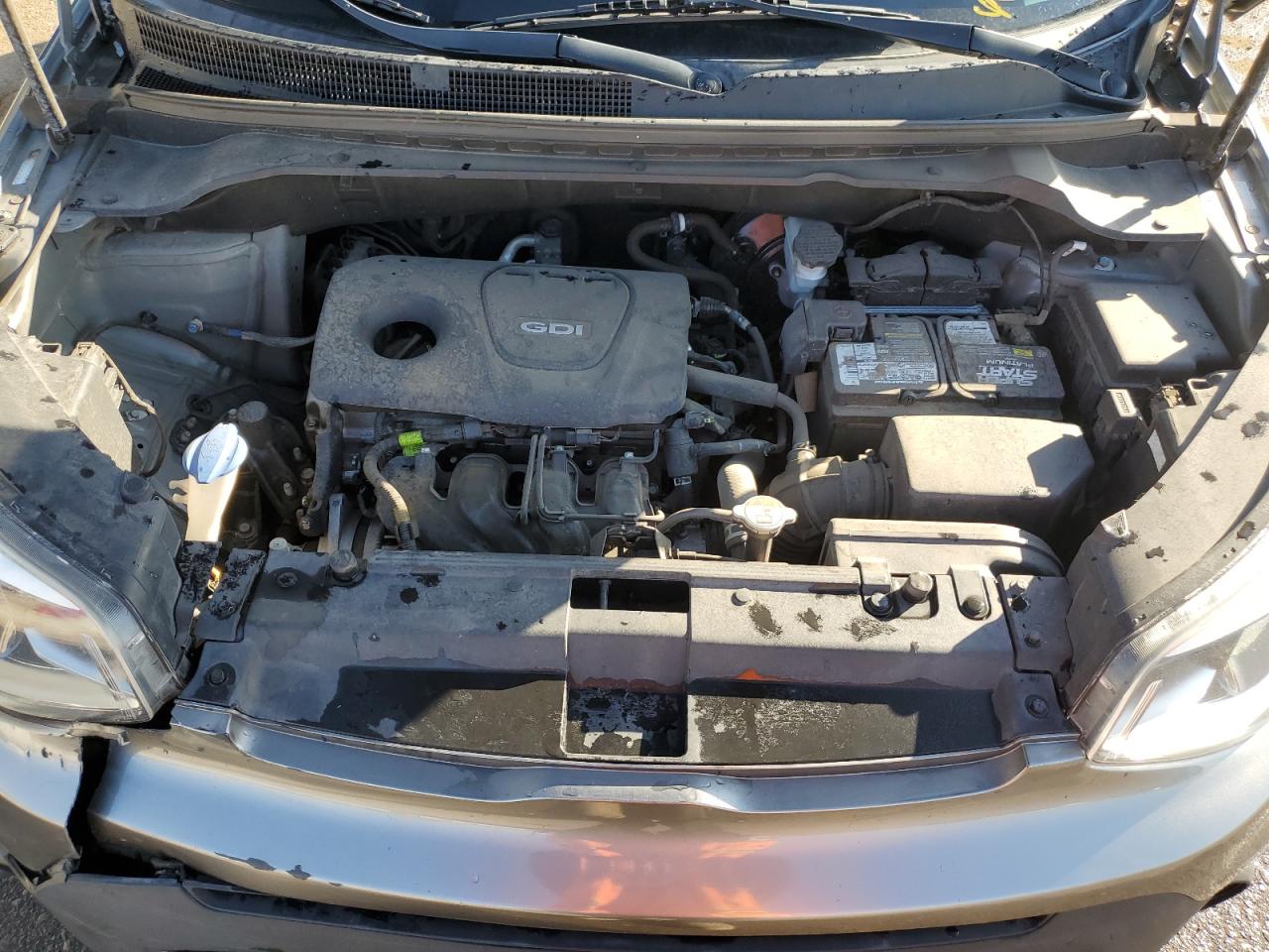 2018 KIA Soul VIN KNDJN2A27J7592829 Copart auction photo, front end damage thumbnail 11