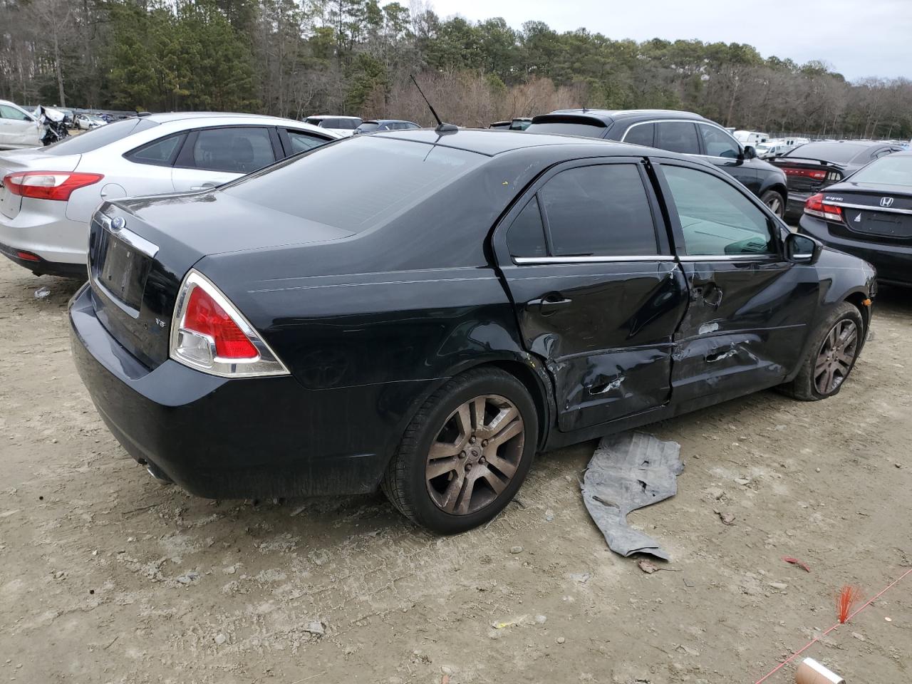 2007 Ford Fusion VIN 3FAHP08137R264258 Copart auction photo, side / minor dent/scratches damage thumbnail 3