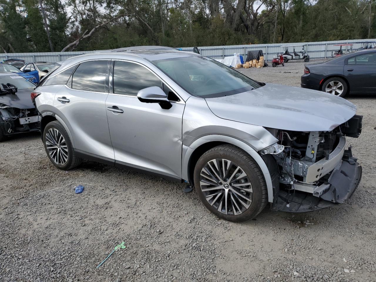2024 Lexus RX VIN 2T2BAMBA7RC025768 Copart auction photo, rear end / front end damage thumbnail 4