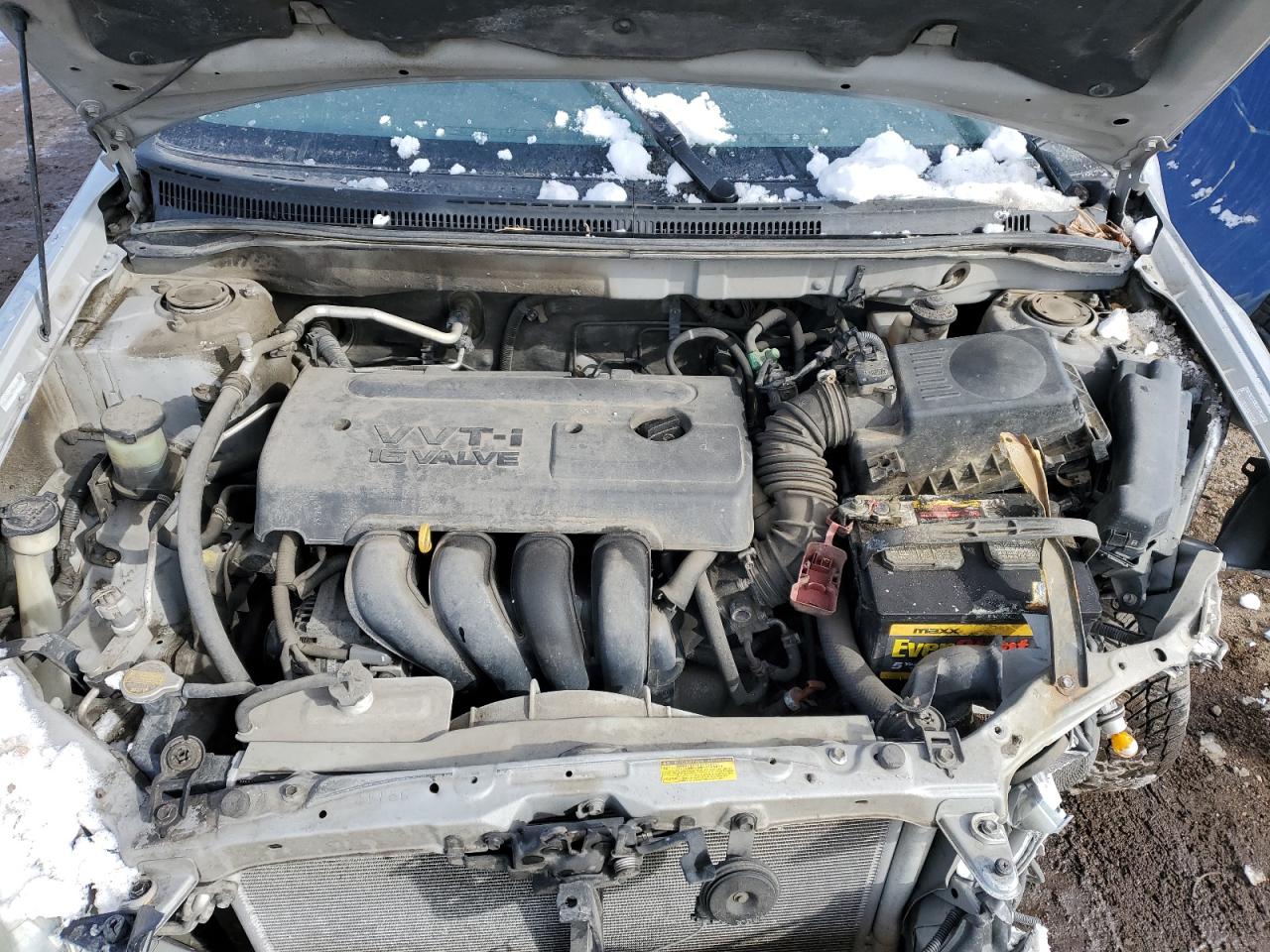 2005 Toyota Corolla VIN 1NXBR32E15Z343100 Copart auction photo, front end / side damage thumbnail 11