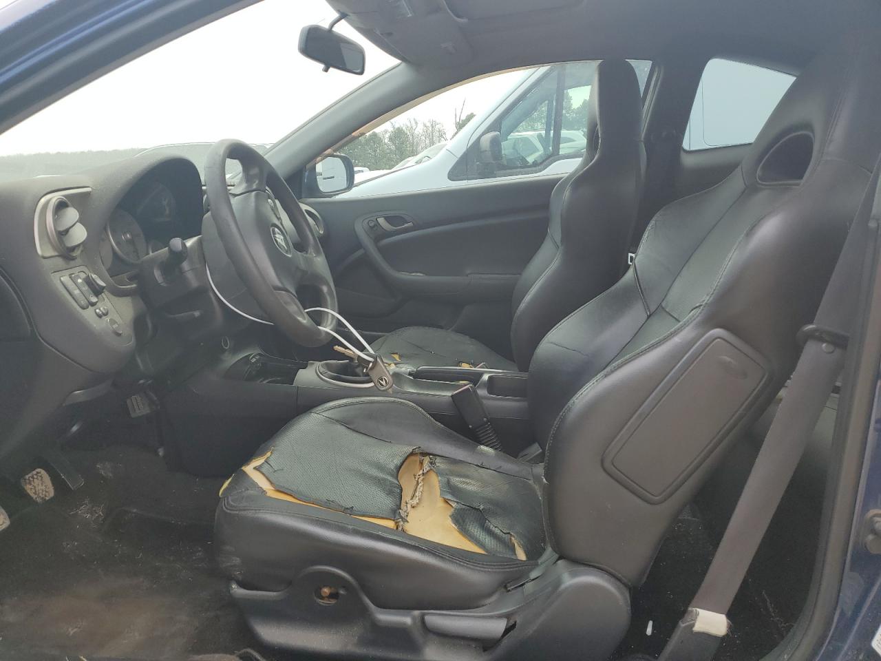 2004 Acura RSX VIN JH4DC53804S013878 Copart auction photo, rear end damage thumbnail 7