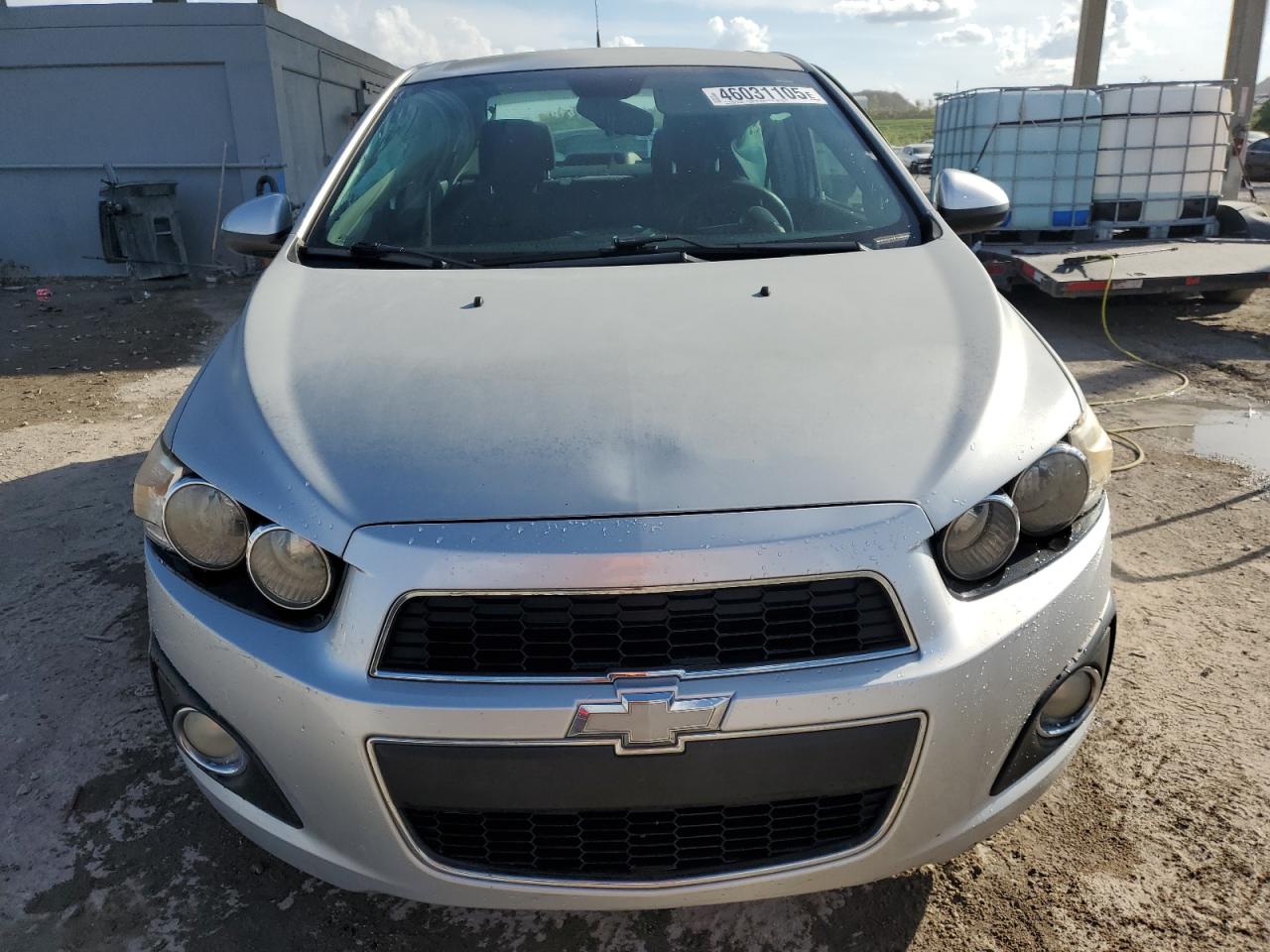2012 Chevrolet Sonic VIN 1G1JC5SH4C4141493 Copart auction photo, side / minor dent/scratches damage thumbnail 5