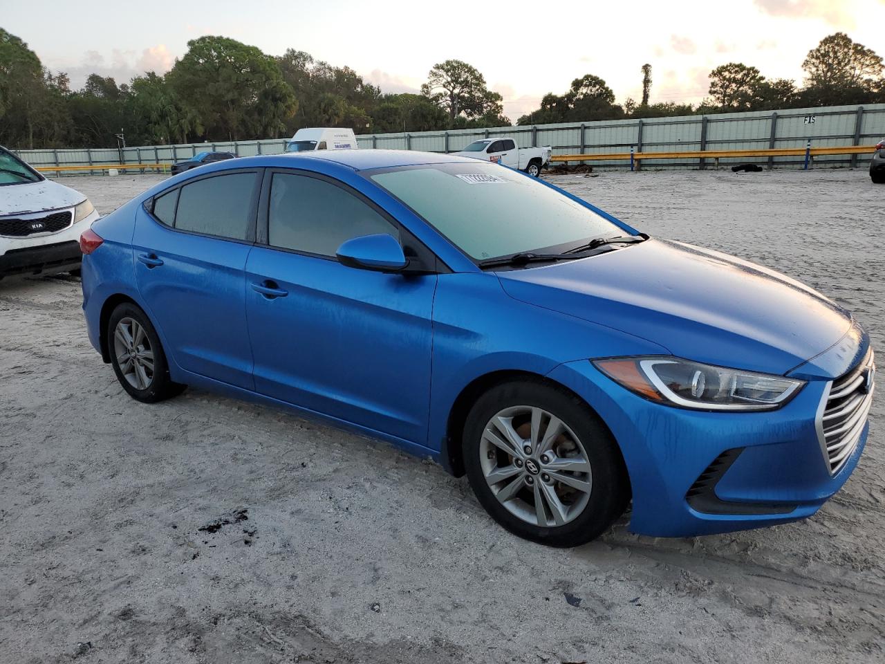 2018 Hyundai Elantra VIN 5NPD84LF0JH342148 Copart auction photo, water/flood / minor dent/scratches damage thumbnail 4