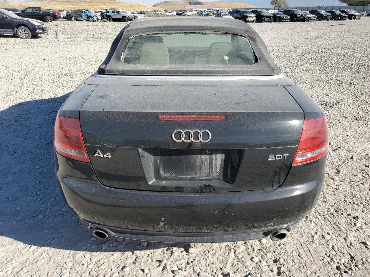 2009 Audi A4 VIN WAUAF48H89K009306 Copart auction photo, vandalism damage thumbnail 6