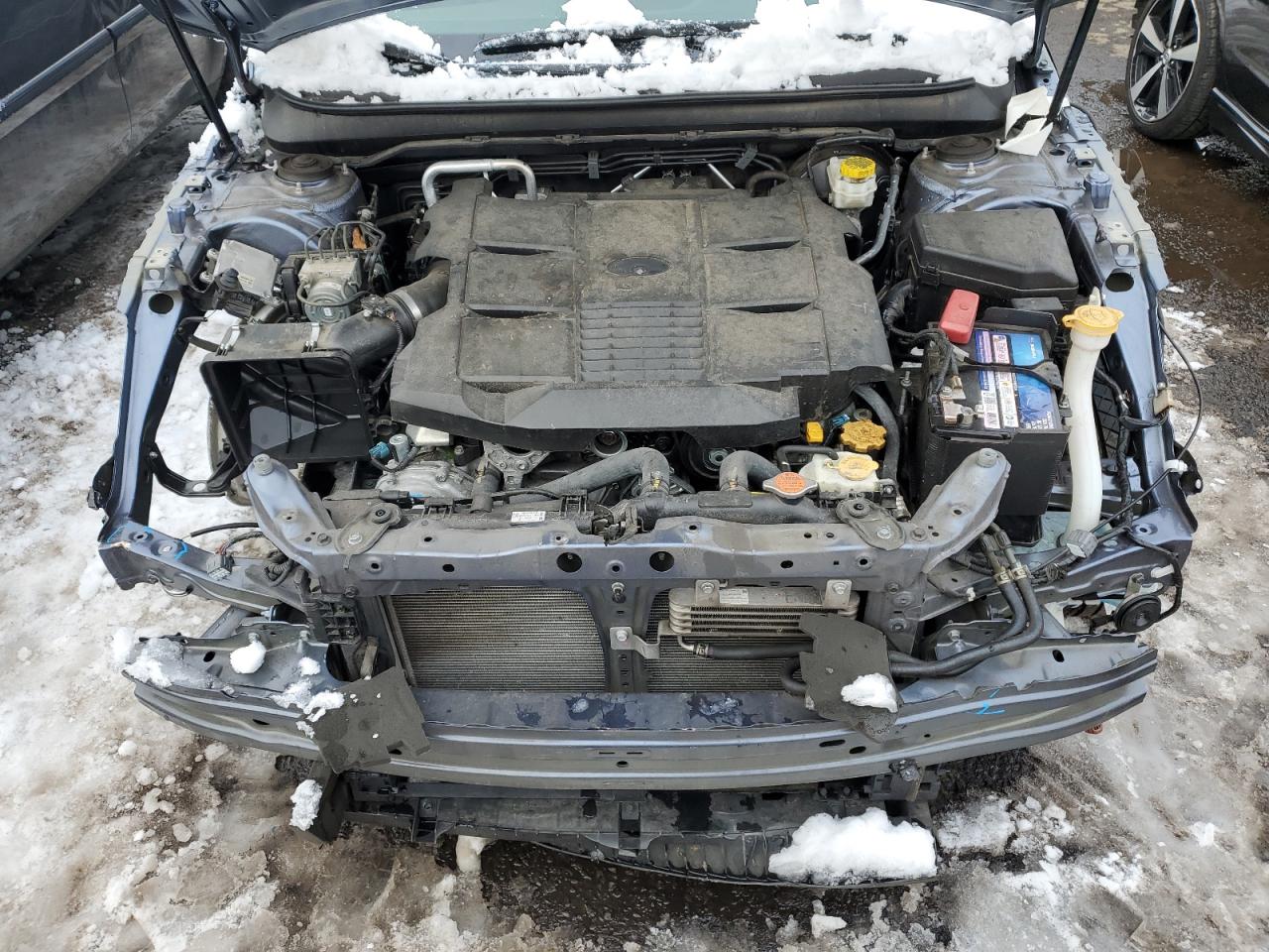2018 Subaru Outback VIN 4S4BSENC5J3393265 Copart auction photo, front end / undercarriage damage thumbnail 11