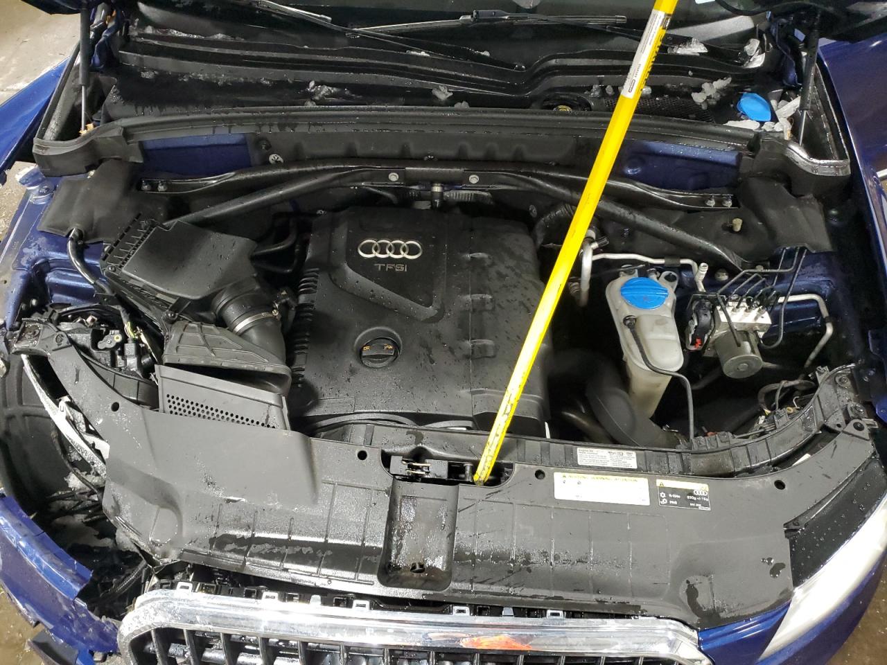 2014 Audi Q5 VIN WA1LFAFP4EA002240 Copart auction photo, front end damage thumbnail 12