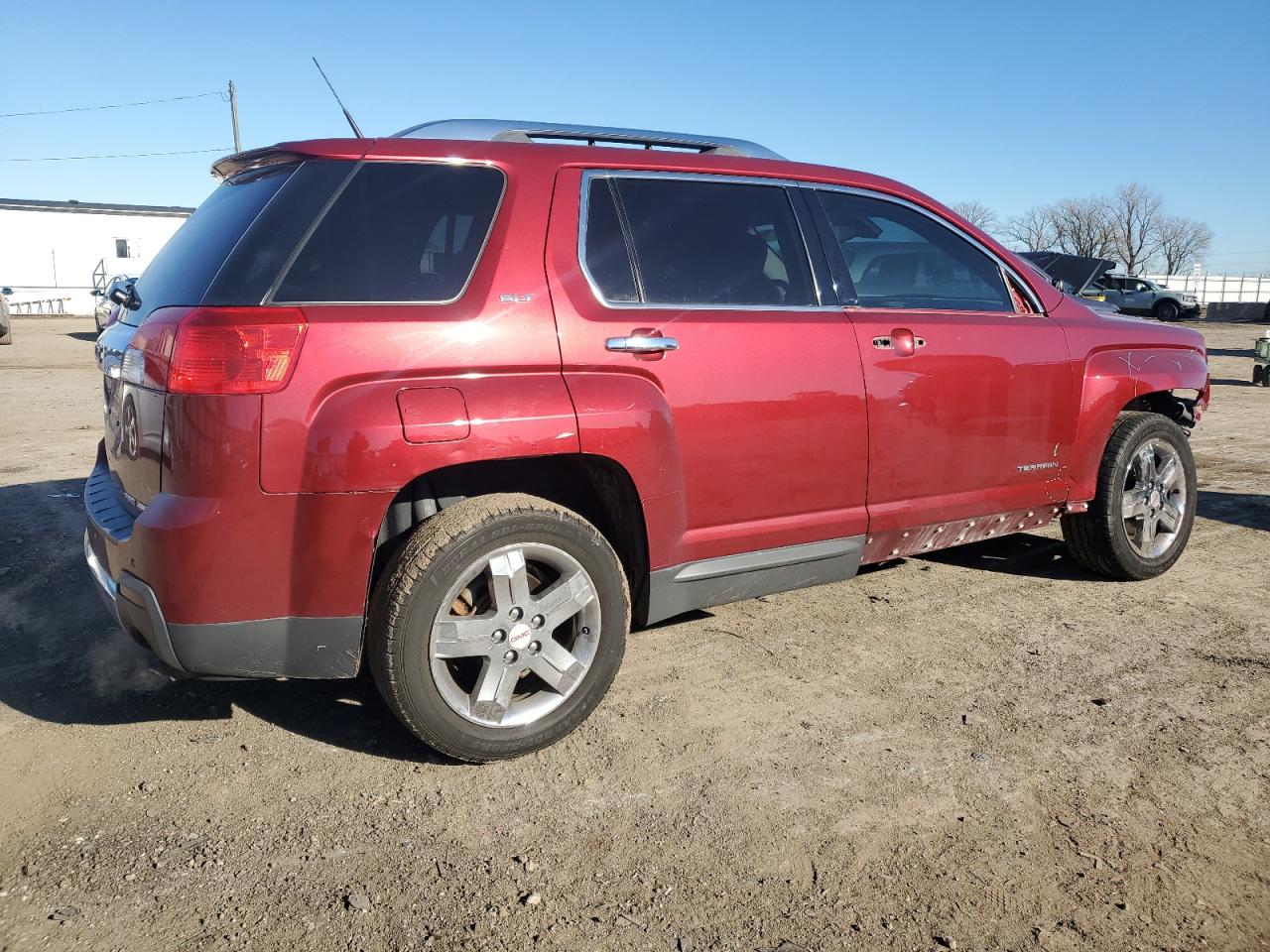2012 GMC Terrain VIN 2GKFLXE52C6252878 Copart auction photo, front end damage thumbnail 3