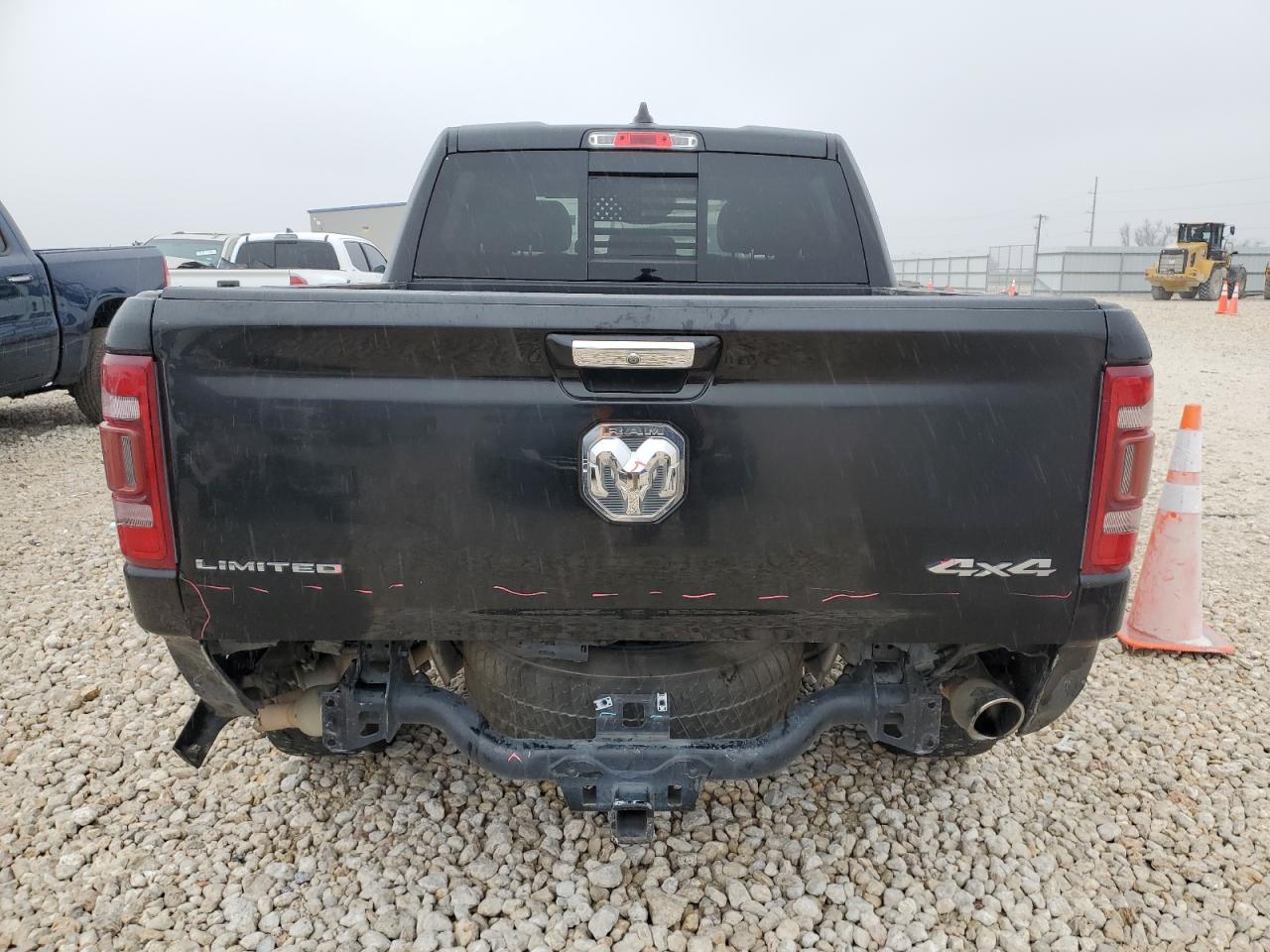 2019 RAM 1500 VIN 1C6SRFHT4KN572850 Copart auction photo, front end / rear end damage thumbnail 6