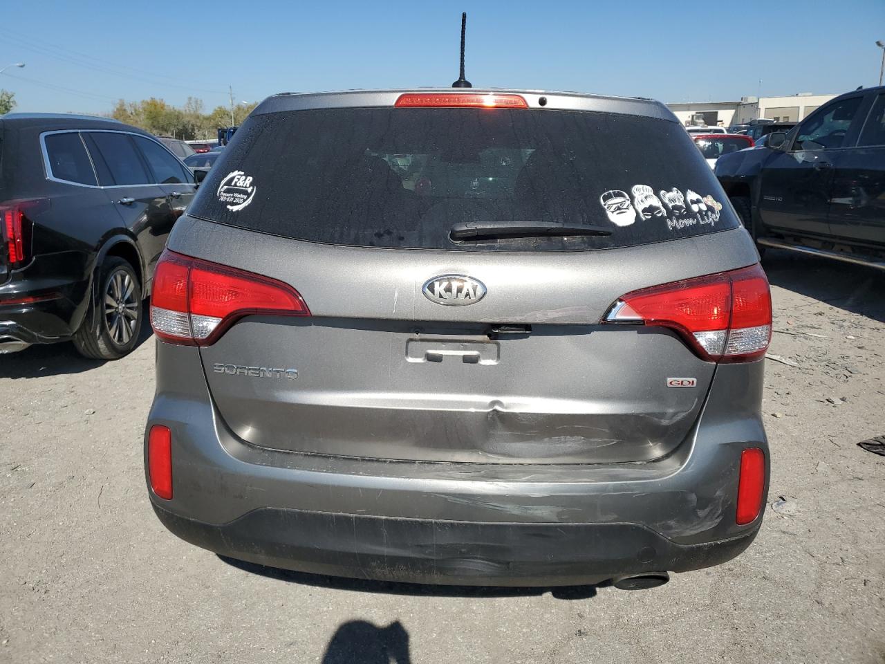 2014 KIA Sorento VIN 5XYKTCA60EG532404 Copart auction photo, front end / minor dent/scratches damage thumbnail 6