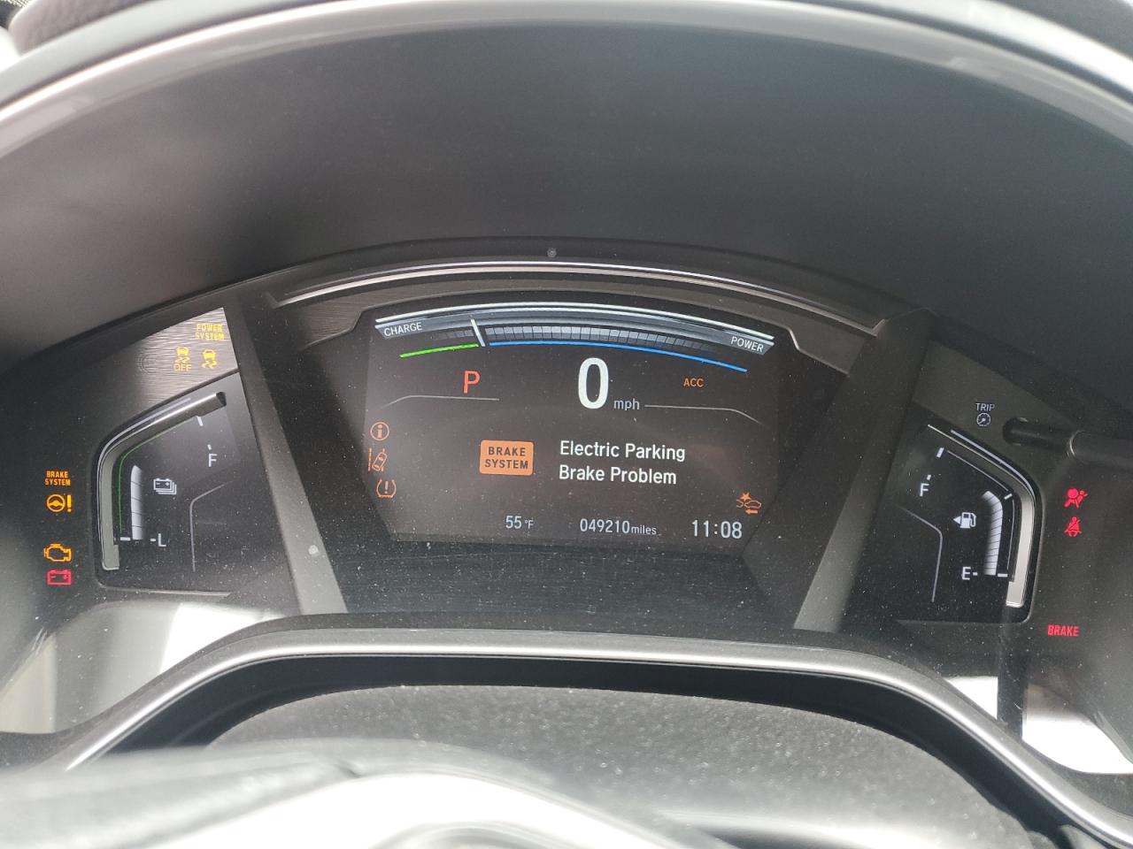 2021 Honda CR-V VIN 7FART6H59ME001841 Copart auction photo, side / rear end damage thumbnail 9
