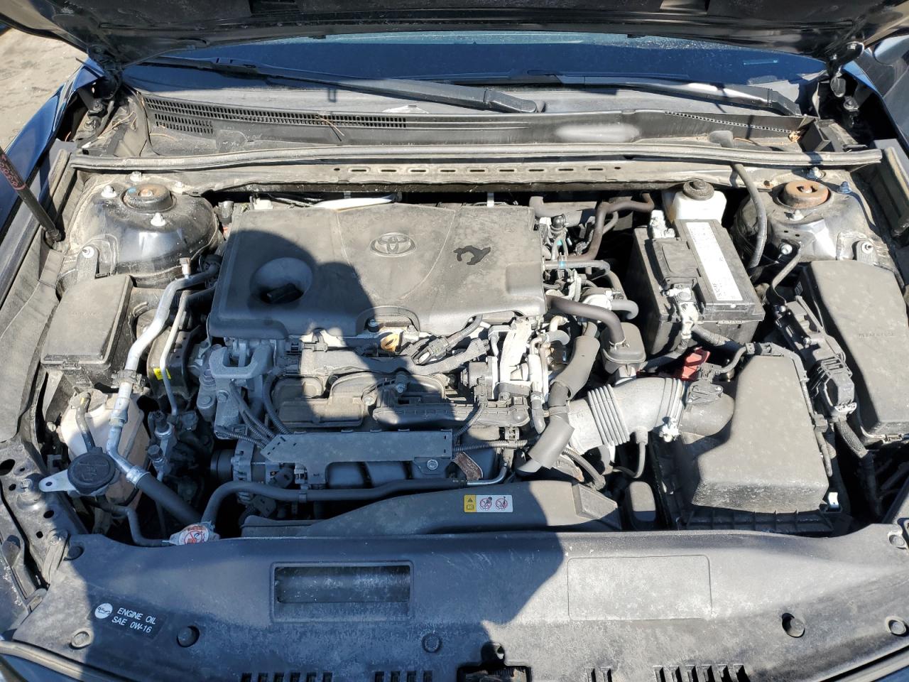 2019 Toyota Camry VIN 4T1B61HK3KU734254 Copart auction photo, side / front end damage thumbnail 11