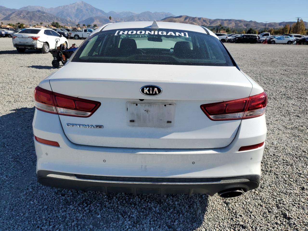 2019 KIA Optima VIN 5XXGT4L33KG354454 Copart auction photo, front end damage thumbnail 6