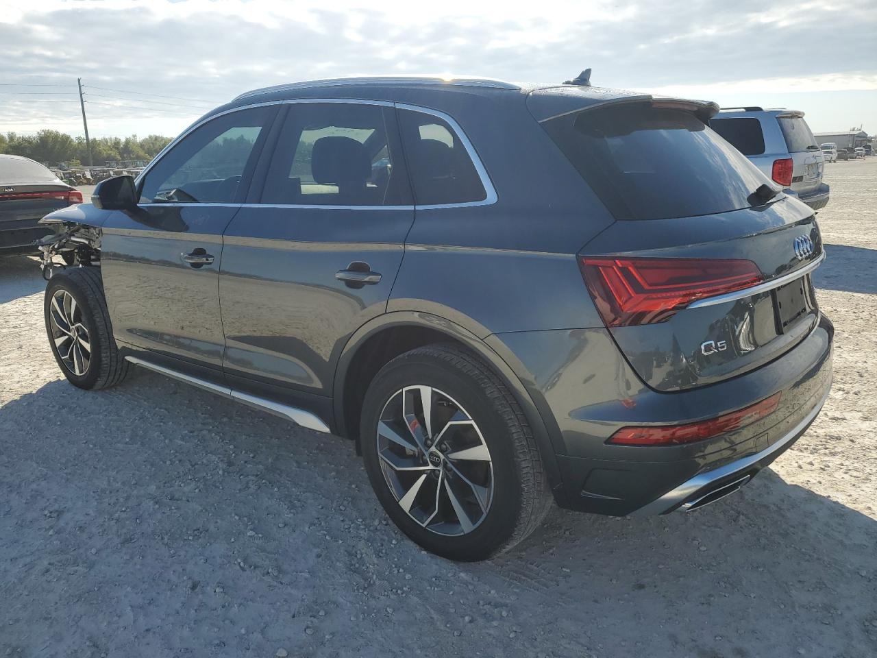 2023 Audi Q5 VIN WA1EAAFY2P2020233 Copart auction photo, front end damage thumbnail 2