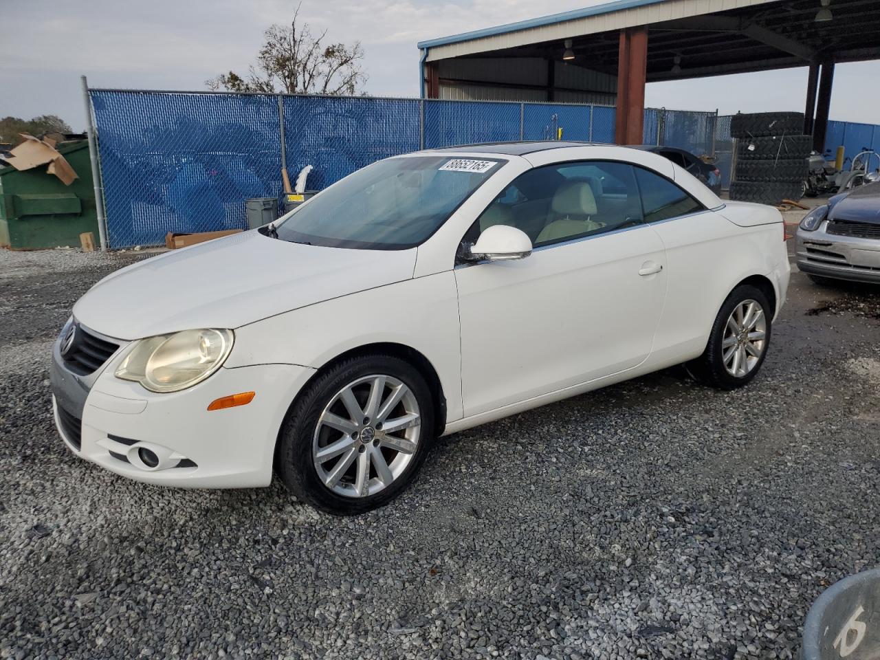 2007 Volkswagen Eos VIN WVWBA71F37V015221 - Copart auction photo