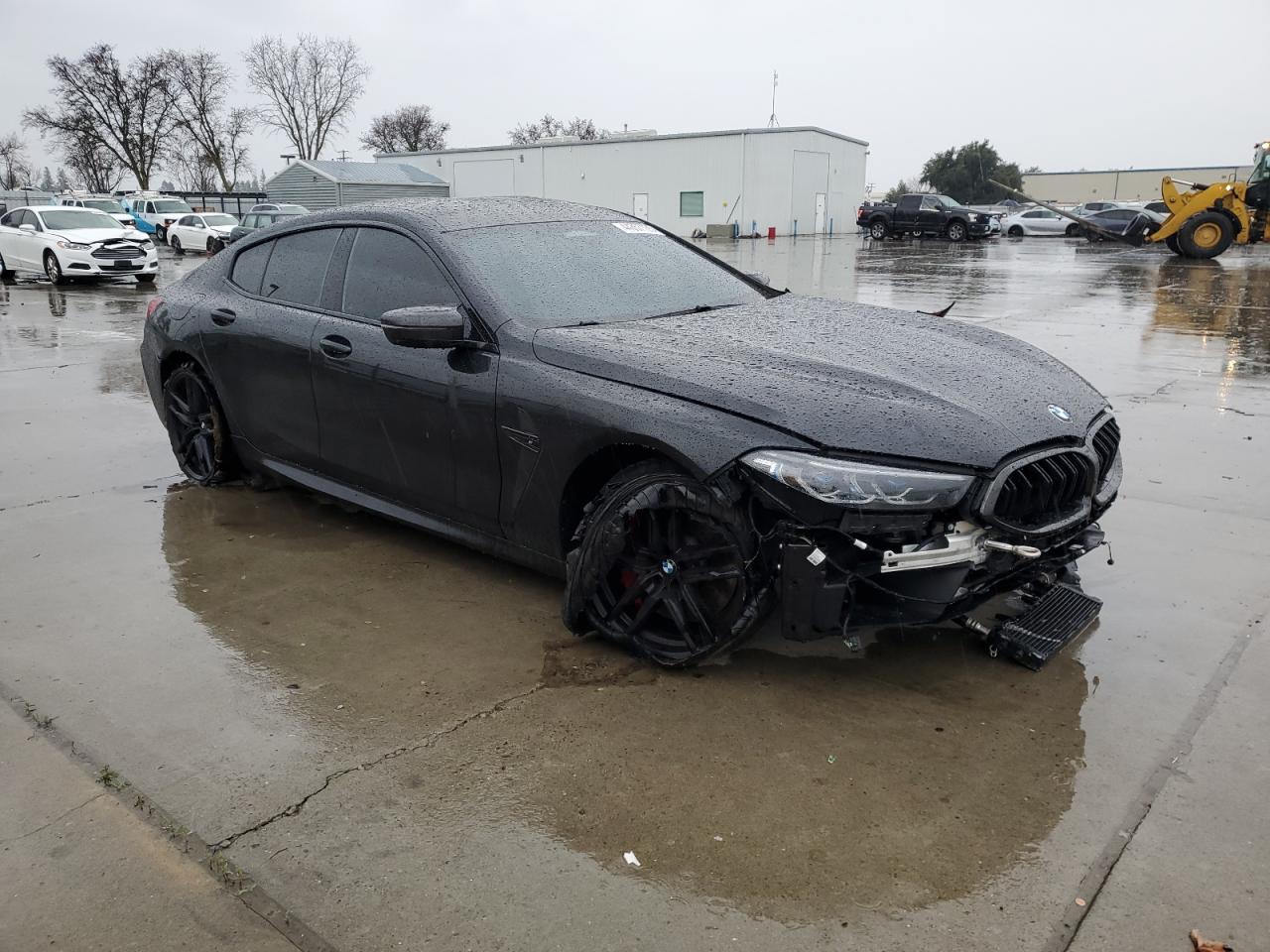 2024 BMW M8 VIN WBSGV0C01RCP37305 Copart auction photo, front end / undercarriage damage thumbnail 4
