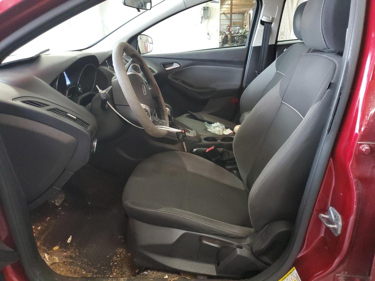 2014 Ford Focus VIN 1FADP3F20EL134963 Copart auction photo, front end / rear end damage thumbnail 7